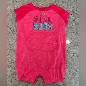 Under Armour Pink Girl Boss Romper